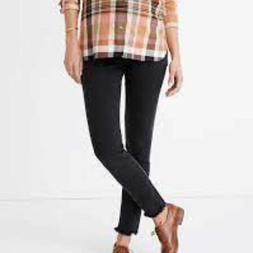 Madewell Maternity Side-Panel Skinny Jeans